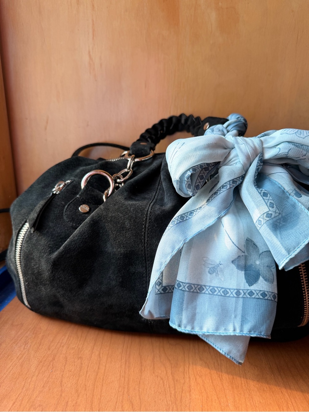Black Suede Women’s Bodhi Bag